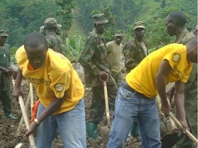 Ministros Voluntarios participan en búsqueda y rescate.